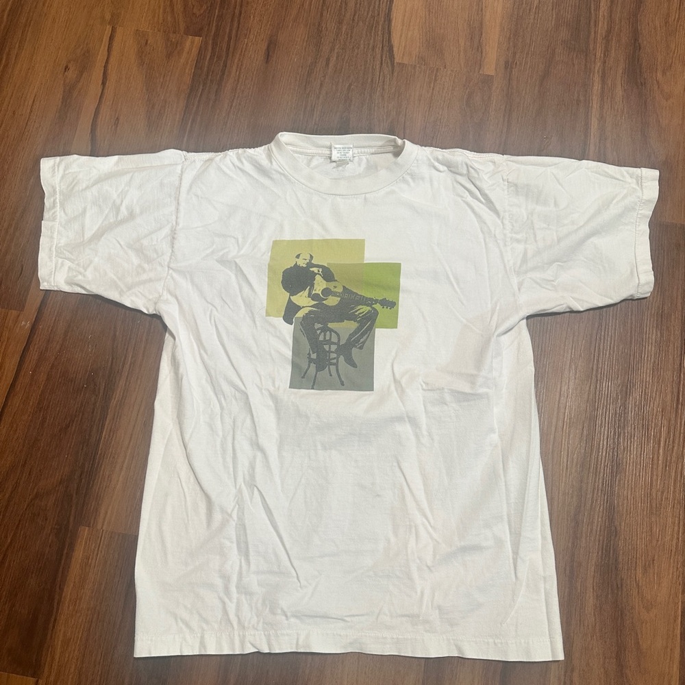 Vintage James Taylor 2003 Tour Tshirt White Graphic Men's T-Shirt